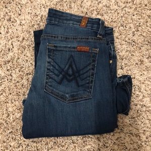 7 for all mankind bootcut jeans